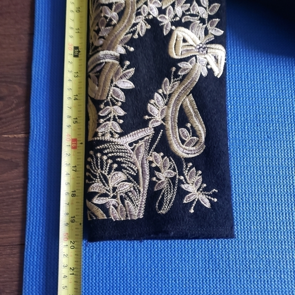 Embroidery Wool Coat - Picture 14 of 16